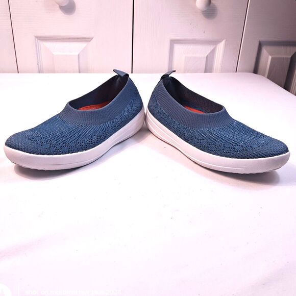 FitFlop Women'ss Uberknit Slip-on Ballerina Flats Shoes US Size 6.5 - Picture 2 of 5